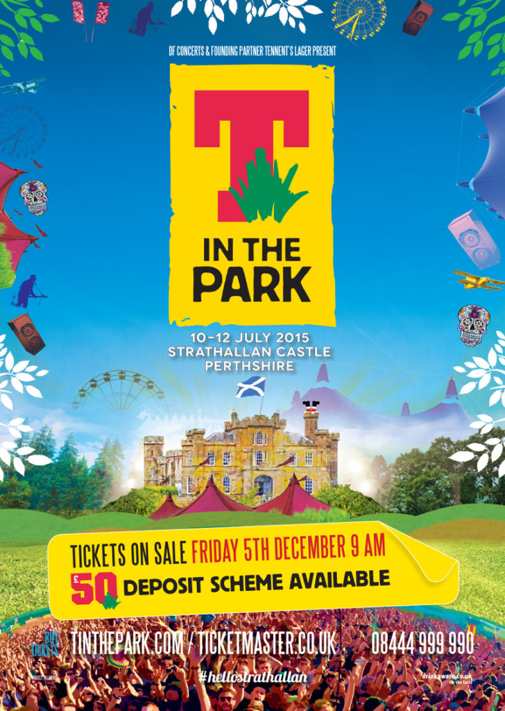 T in the Park artwork